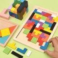 Big Tetris Wooden Puzzle Board Dimensions: 26.5 x 18 cm. 