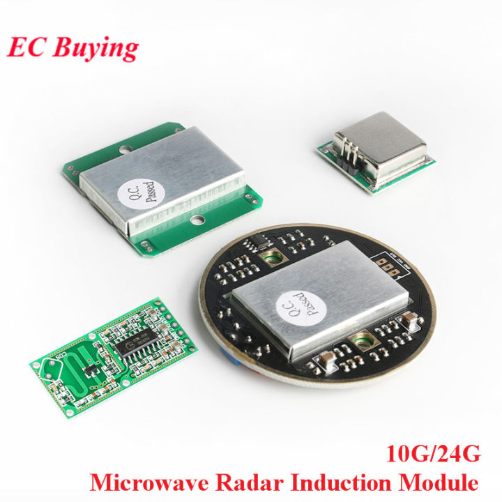 HB100 Microwave Doppler Radar Sensor 10.525GHz 24G Human Body Induction Switch Module For Arduino Wireless Motion Detector RCWL-