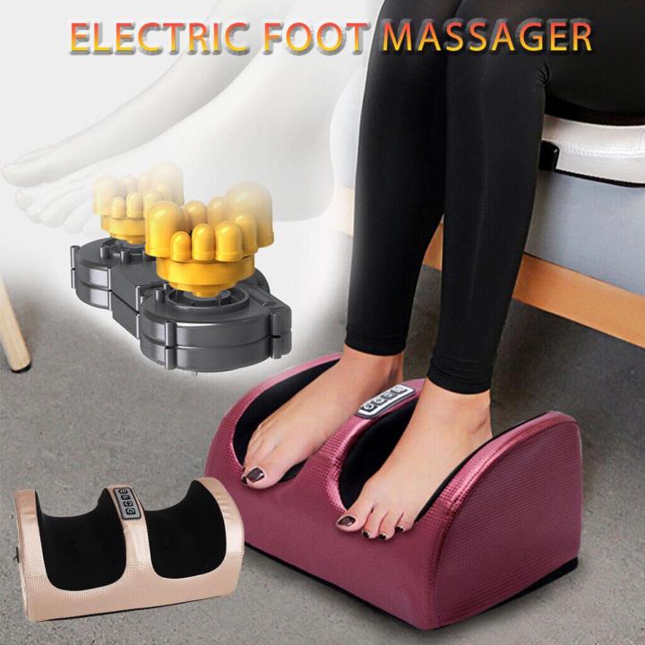 Electric Foot Massager SPA Shiatsu Kneading Machine Calf Leg Pain Relief Booster