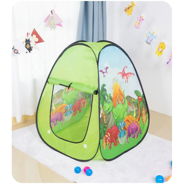 Kids Play House Popup Tent House Foldable Baby Play Tent With 50 Colorful Balls For Girls & Boys – 7003