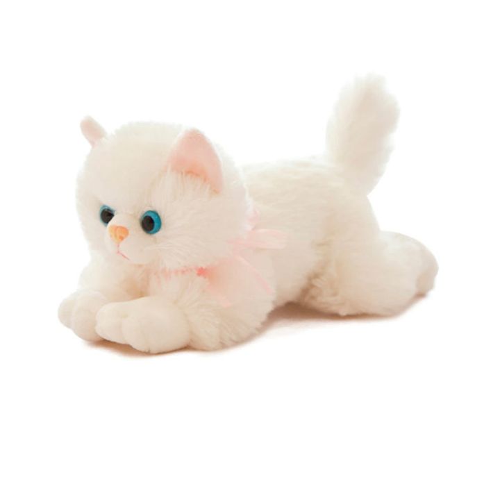 Persian Cat Stuffed Animal Soft Cat Plush Toy Cat Sound Cat Stuff Toy White  Color Cactus Cat Plush Stuff Toy Birthday Gift Multiple Sizes