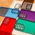 Colorful Casing For Samsung Galaxy A15 A 15 GalaxyA15 2023 Shockproof Silicone Phone Case Comes with camera protective film Back Cover. 