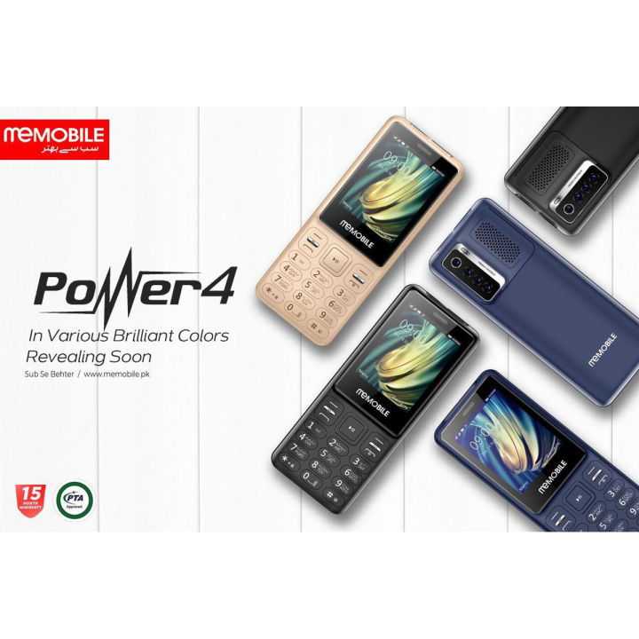 ME MOBILE POWER 4 - Dual Sim - 2.4" Inch Display - 3000 MAH Battery - Wireless FM Radio - Any Colour