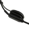 JY-518 XLR 3Pin Ear Hook Headset Headworn Microphone Black. 