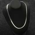 Silver Snake steel Chains. 