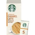 Starbucks Caramel Latte Premium Instant Coffee Mix 107.5g (x5 sachets). 