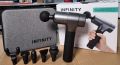 Rechargeable Infinity Massager PR Pro Imported massage device | 6 in 1 multiple attachements, 6 speed level, for targeted body muscle pain relief with powerful battery backup.. 