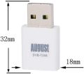 August Apple Compatible TV Tuner DVB-T208 - USB Freeview Television Stick - External TV Card for Windows and Mac OS Computers ORIGINAL UK ZONE STOCK. 