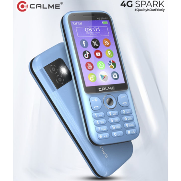Calme 4G Spark - 2GB RAM 16GB ROM - Dual SIM - 6000mAh Battery