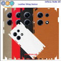 Infinix Note 30, Full Back Protection Vinyl Skin/Wrap in variety of Textures and Colors for Note30, infinixnote30. 