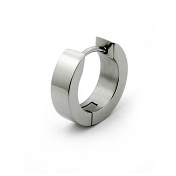 1%20Pair%20(2%20Pcs)%20Silver%20Stainless%20Steel%20Earrings%20Set%20-%20Unisex%20Hoop%20Earrings%20for%20Men%20and%20Women,%20Round%20Steel%20Studs,%20Metal%20Ear%20Clips,%20Punk%20Stylish%20Ear%20Tops,%20Piercing%20Earrings%20for%20Pierced%20Ears%20-%20Image%203