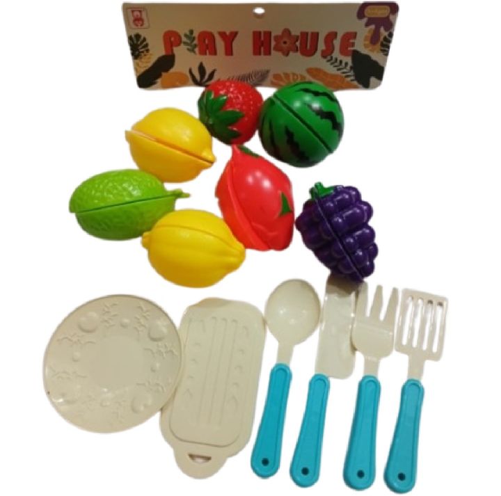 13%20pcs%20Velcro%20Fruit%20Cutting%20With%20Kitchen%20Toy%20Pretend%20Play%20Kitchen%20Toys%20Kitchen%20Playsets%20-%20Image%202