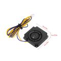 Creality 3D 4010 Brushless Blower Cooling Fan Turbo Fan 40 * 40 * 10mm 24V DC with Ball Bearing 2Pin Connector for Ender 3. 