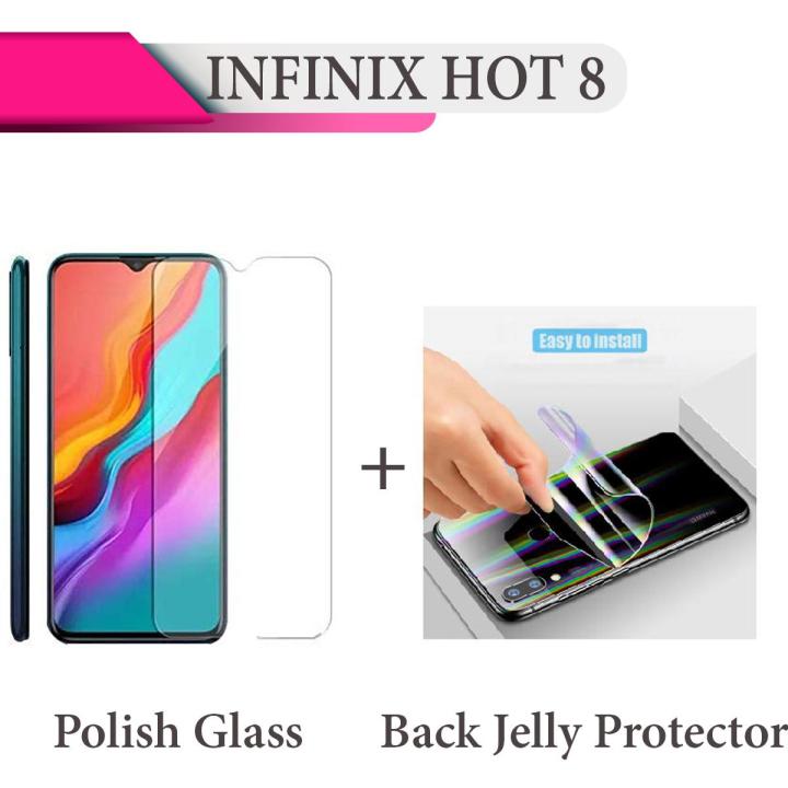 Infinix%20Hot%208%20Protective%20Combo%20Deal:%20Tempered%20Glass%20Screen%20Protector,%20Back%20Clear%20Jelly%20Protector%20-%20Image%207