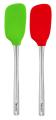 Silicone Non Stick Heat Resistant Spatula With steel Handle For Microwave Freezer Oven Dishwasher Pastry Brush. 