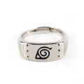 2 Designs Anime Akatsuki Sasuke Leaf Symbol Alloy Ring for Women Men Fans Red Leaf Cosplay Creative Couple Rings. 