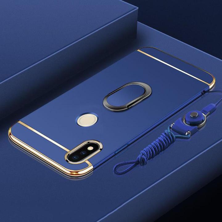 Luxury 3 In 1 Case Ultra Slim Hard Cover Phone Casing for Huawei Honor Play 6.3 " inch