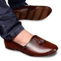 Pumpy Shoes For Men - Brown Color. 
