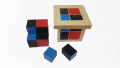 Montessori Binomial Cube-Algebra- Formula for the cube (a+b)3. 