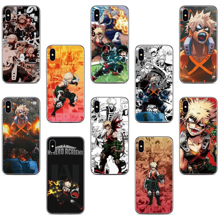 Bakugo Anime Phone Case For VIVO Y36 Y78 V27 Y35 Y11 Y72 Y52 S17 Pro Y17 Y15 Y16 Y22 Y20 Y21 Y51 Y02 Y91C V29 Lite 5G Cover