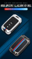 Honda Civic X 10 Th Gen 2016 - 2021 Premium Metal Key case / Key Cover With Zinc Alloy Metal Waterproof Scratch Proof Protective Key Cover With Honda Logo - Grey. 