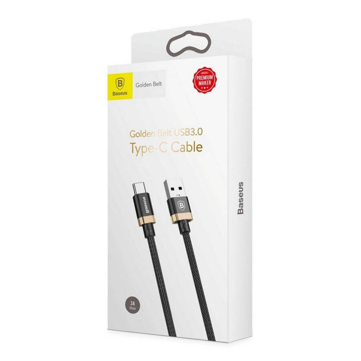 BASEUS Cable For Type-C Golden Belt Series USB 3.0 3A