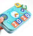 Magnetic Alarm Clock Count Puzzle Box. 