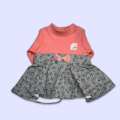 Imported Full Sleeves Baby Frock For Newborn (0 - 6months). 