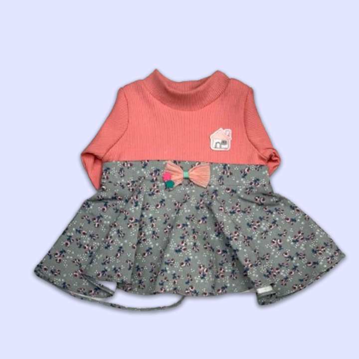 Imported%20Full%20Sleeves%20Baby%20Frock%20For%20Newborn%20(0%20-%206months)%20-%20Image%202
