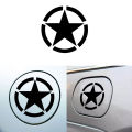 Star Vinyl Car Decal (Black) Die Cut, Fuel Tank, Bumper Decal for Windows Cars Trucks Laptops, Etc, Car Accessories, Stickers for Car by Sticker Saloon. 
