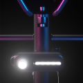 LED Red Blue Shoulder Police Light with Clip USB Charging Flashing Warning Safety Flashlight Torch Bicycle Warn Light Work Lamp. 