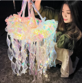 Creative Jellyfish Lamp Portable Flower Light Home Room Bedroom Wall Hanging Atmosphere Decoration Lamps Party Led Nightlight. 