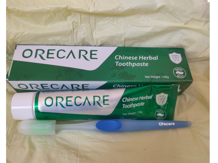 Tiens Orecare herbal chinese Toothpaste 135gm Toothpaste + 1 toothbrush ...