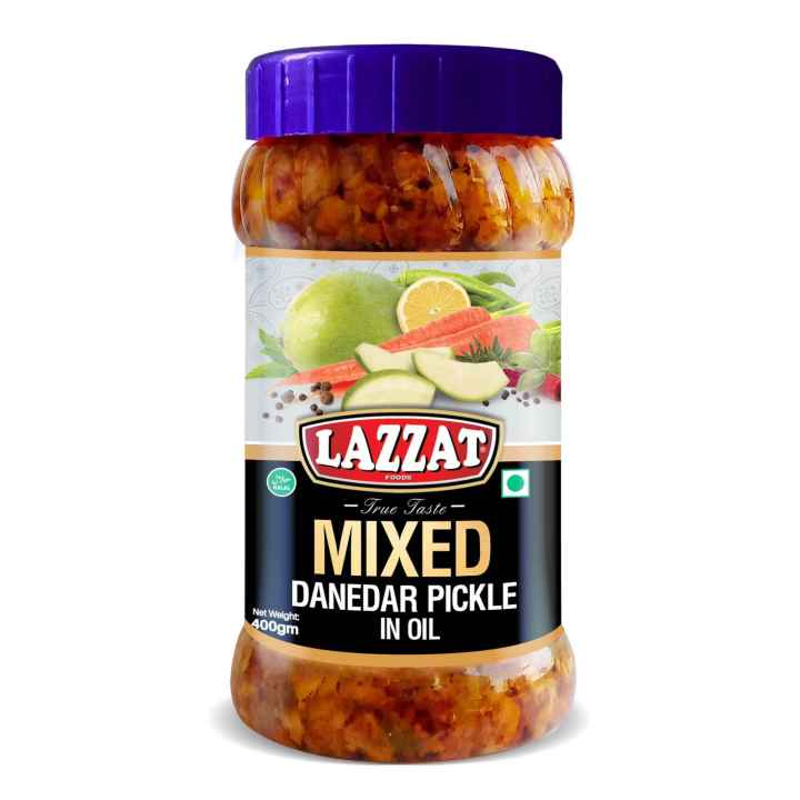 Lazzat Mixed Danedar Pickle 400gm