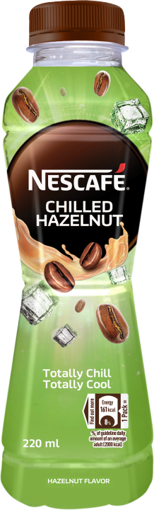 Cold Coffee - NESCAFE CHILLED HAZELNUT PET 220ml - Ready to Drink