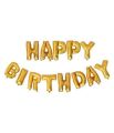 Gold Birthday Decorations for Men Women, Happy Birthday Party Decorations Supplies with Happy Birthday Balloons Confetti Star Balloons. 
