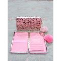 Geometry Style Velvet Mobile Clutch with Card and Money Pockets, High Quality Walvet Stara Material. 