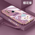 Casing for Vivo V15 Vivo 1819 Phone case new design stellalou electroplating soft shell straight edge non-slip dirt-resistant with free lanyard. 