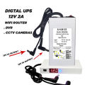 WiFi Router UPS Power Bank 12V 1A to 1.5A & 9V | 6–8 Hours Backup | TP-Link, Tenda, PTCL, CCTV. 