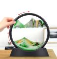 "Sand Art Lamp Serenity: Experience enchanting Moving Sand Art with our unique Sand Clock and 3D Moving Sand Mountain Lamp. A captivating showpiece for home decoration.". 