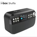 I-BOX Shuffle Bluetooth Hi-Fi Speakers Sound System Heavy Bass, CD player & FM radio, USB player, Aux-in, Wireless Charging 10W Stereo Surround Sound UK Imported. 