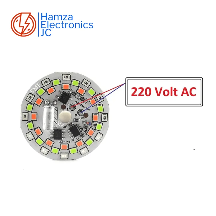 (Pack%20of%202/5)%20RGB%2012W%20LED%20Chip%20220V%20Direct%20%207%20Color%20Changing%20LED%20Bulb%20Raw%20Material%20Direct%20On%20Light%20-%20Image%203