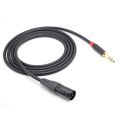Not Easily Broken Audio To XLR Jack 6.5 Balanced Microphone Cable Mame To Male/Female 6.35 Large Three Core XLR Cable Aux Line Audio Transmission Balanced 6.5mm XLR Microphone Audio Cable for Speaker/Microphone/Amplifier/Mixing Console/Sound Card. 