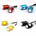 Mini LED Bike Indicators (2/4 Pcs) | Universal Fancy Motorcycle Turn Signal Lights | Stylish LED Blinker Set for All Bikes. 