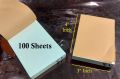 Pack of 2- 100 Sheets Memo Pads Non-Sticky Notes for Office School Stationery. 