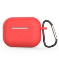 Silicone Protective Case For Airpods Pro 3-generation Earphone Protective Cover With Key Chain. 