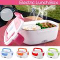 Electric heating lunch box. 