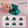 Professional Electric Micro Steam Iron Foldable for Dry and Wet Ironing / Mini Travel Iron Foldable Garment Steamer / Good for Home and Travel. 