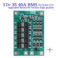 3s 40a Bms 11.1v 12.6v 18650 Lithium Battery Protection Board With 100ma Balancing Feature 3S 40A BMS balanced Protection Charging Board 12v bms 12.6 to 11.1 lithium ion battery 3.7v BMS 18650 Li-ion Lithium Battery for Drill Motor buy in Pakistan. 