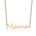 Mother's Day Necklace English Alphabet Necklace For Mom New Year Pendant Chain Jewelry. 
